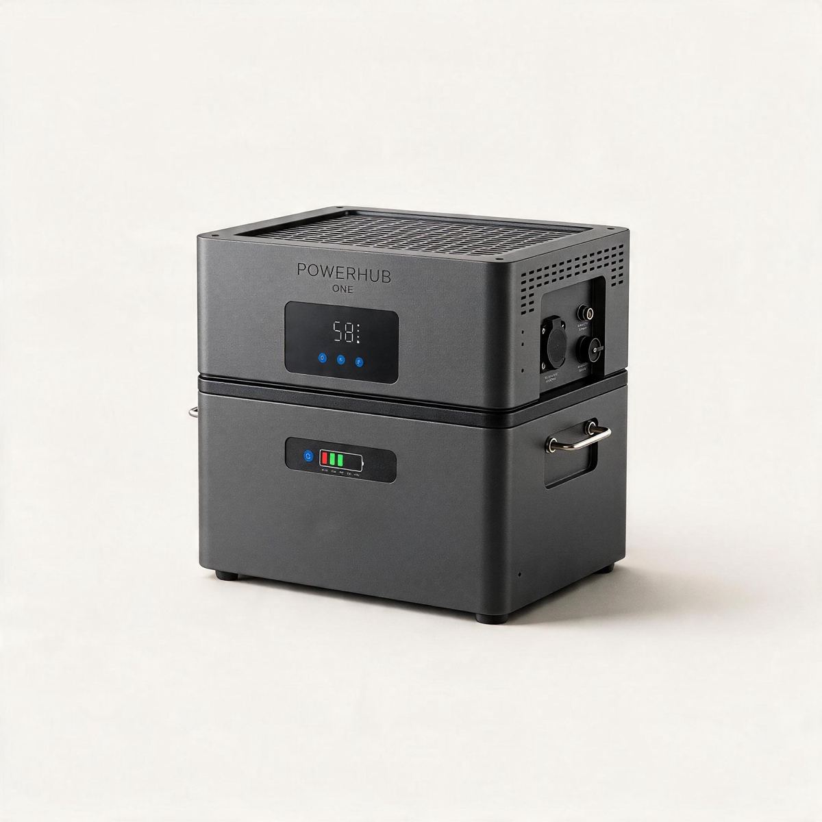 PowerHub ONE modulaire thuisbatterij met 1 batterijmodule
